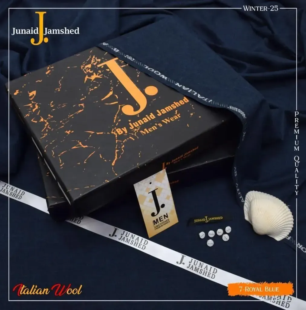 Man's Unstitched wool Plain Suit