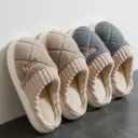 Men's New Winter Slippers for Home Couples Thick-Soled Warm Non-Slip Indoor Household
Wool Slippers for Women