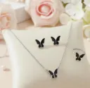 Butterfly Korean Necklace Set