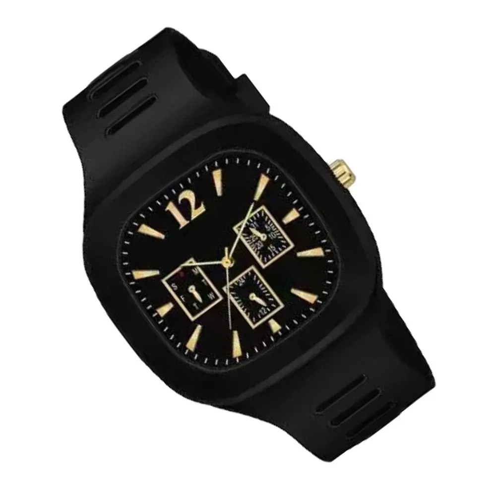 New Silicon Analogue Fashionable Watch For Men